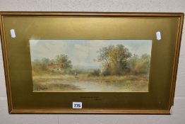 SYLVESTER MARTIN (ACTIVE 1856-1906), 'NEAR BILLINGHURST, SURREY', an English school landscape,