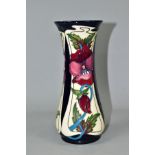 A LIMITED EDTION MOORCROFT POTTERY VASE, Glory and Dreams pattern by Rachel Bishop no 70/100,