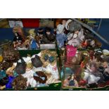 A QUANTITY OF ASSORTED DOLLS, to include several Art Marca dolls, modern collectors dolls