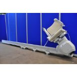 A HANDICARE STAIRLIFT (AA23541R) model No 1100 taken out of property by our team in working order (