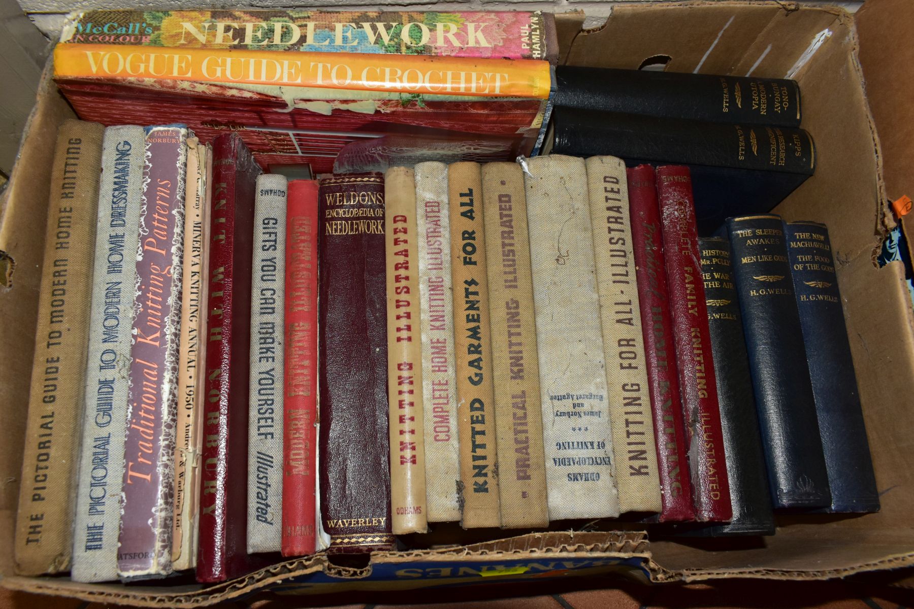 BOOKS, six boxes containing approximately one hundred and forty titles including ten volumes of - Image 5 of 8