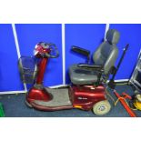 A INVACARE AURIGO MOBILITY SCOOTER in used condition (untested due to not charging)