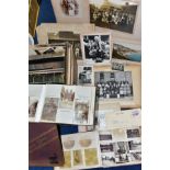 PHOTOGRAPHS, a large collection of late 19th and early 20th century photographs in nine albums and