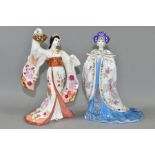 TWO LIMITED EDITION COALPORT FIGURES FROM OPERA HEROINES COLLECTION, comprising Madam Butterfly no