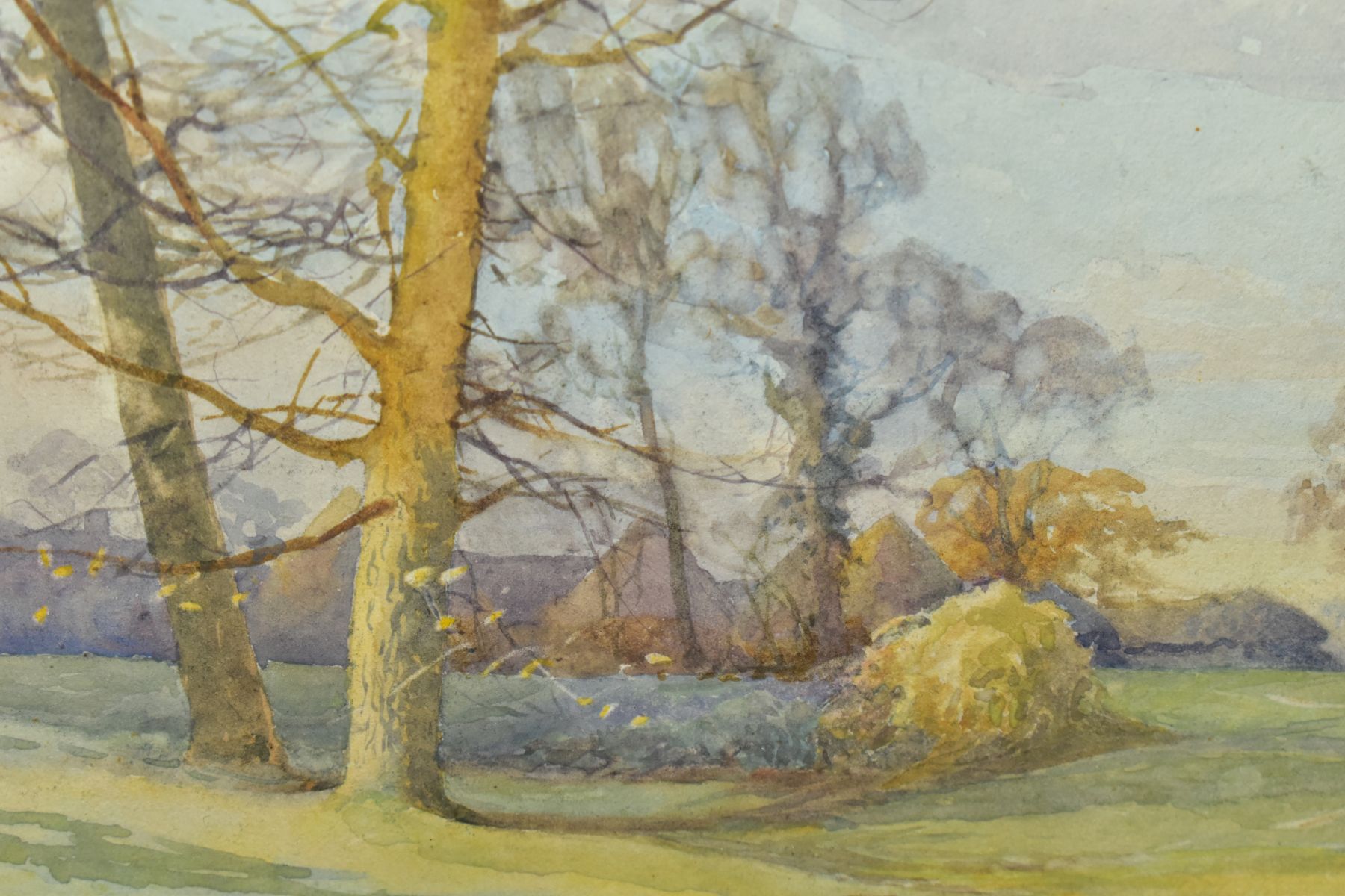 ERNEST ALBERT CHADWICK (1876-1955) an English school landscape, signed bottom right, watercolour - Bild 4 aus 4