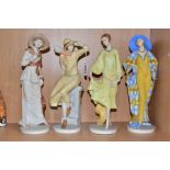 FOUR ROYAL DOULTON RESIN 'CLASSIQUE' FIGURES MODELLED BY TIMOTHY POTTS, comprising Isobel CL3980,