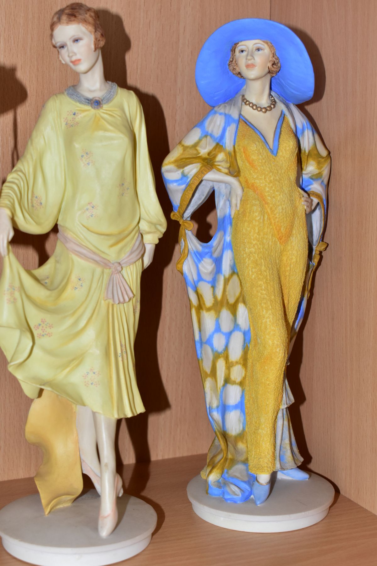 FOUR ROYAL DOULTON RESIN 'CLASSIQUE' FIGURES MODELLED BY TIMOTHY POTTS, comprising Isobel CL3980, - Image 2 of 8