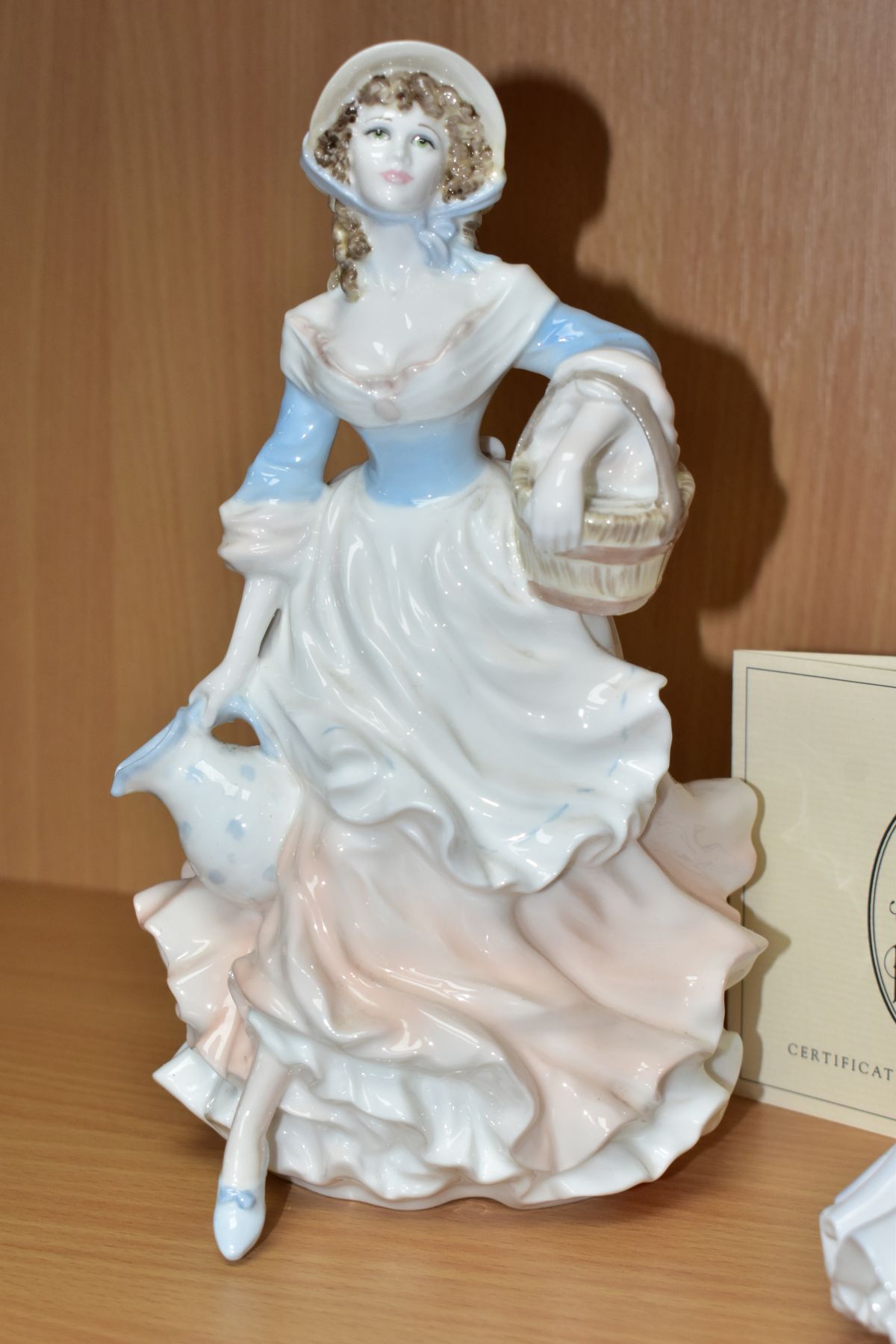 TWO LIMITED EDITION COALPORT FIGURES FROM CRIES OF LONDON COLLECTION, comprising Lavender Sweet - Image 2 of 5
