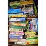JIGSAW PUZZLES, two boxes containing 40 Puzzles including children's, contents un-checked