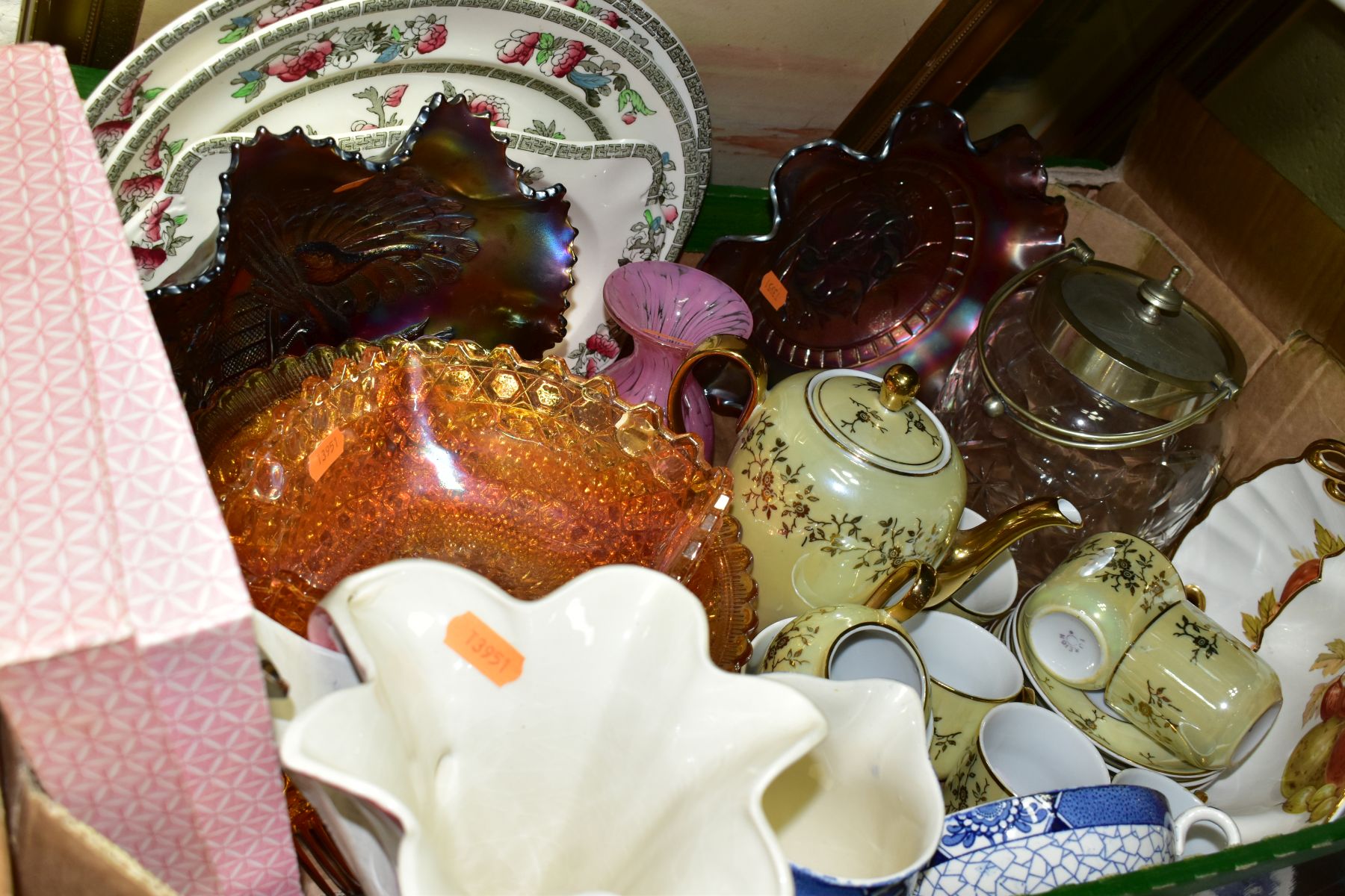 CERAMICS AND GLASS ETC, to include Adams 'Juliet' blue and white part dinner service, Crown Devon - Image 7 of 7