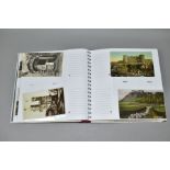 POSTCARDS, approximately 180 Postcards in one album of castles in the UK and Europe, dating from