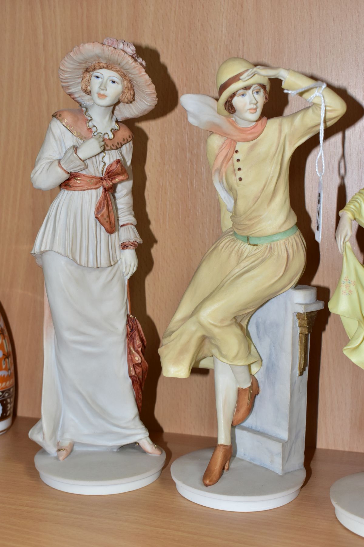 FOUR ROYAL DOULTON RESIN 'CLASSIQUE' FIGURES MODELLED BY TIMOTHY POTTS, comprising Isobel CL3980, - Image 4 of 8