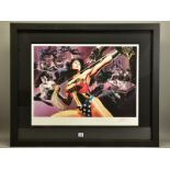 ALEX ROSS (AMERICAN CONTEMPORARY), 'WONDER WOMAN - DEFENDER OF TRUTH', a signed limited edition