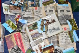 EPHEMERA, a collection of early and late 20th century postcards, matchbook covers and local Stoke-