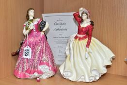 TWO LIMITED EDITION ROYAL DOULTON FIGURES, comprising Carmen from Opera Heroines Collection HN3993