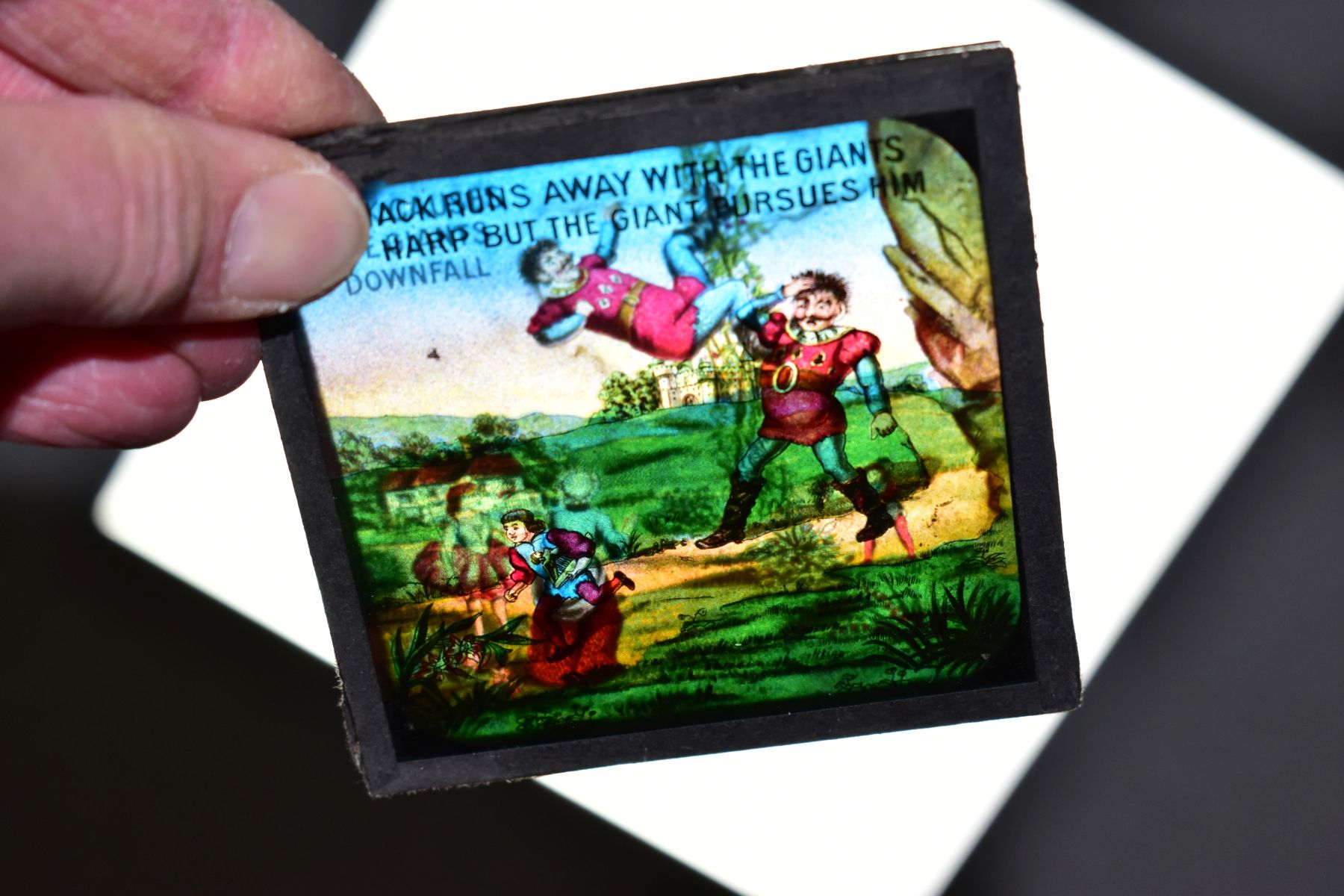 MAGIC LANTERN SLIDES, approximately 350-400 coloured optical lantern slides, 85mm x 85mm mostly - Image 3 of 9