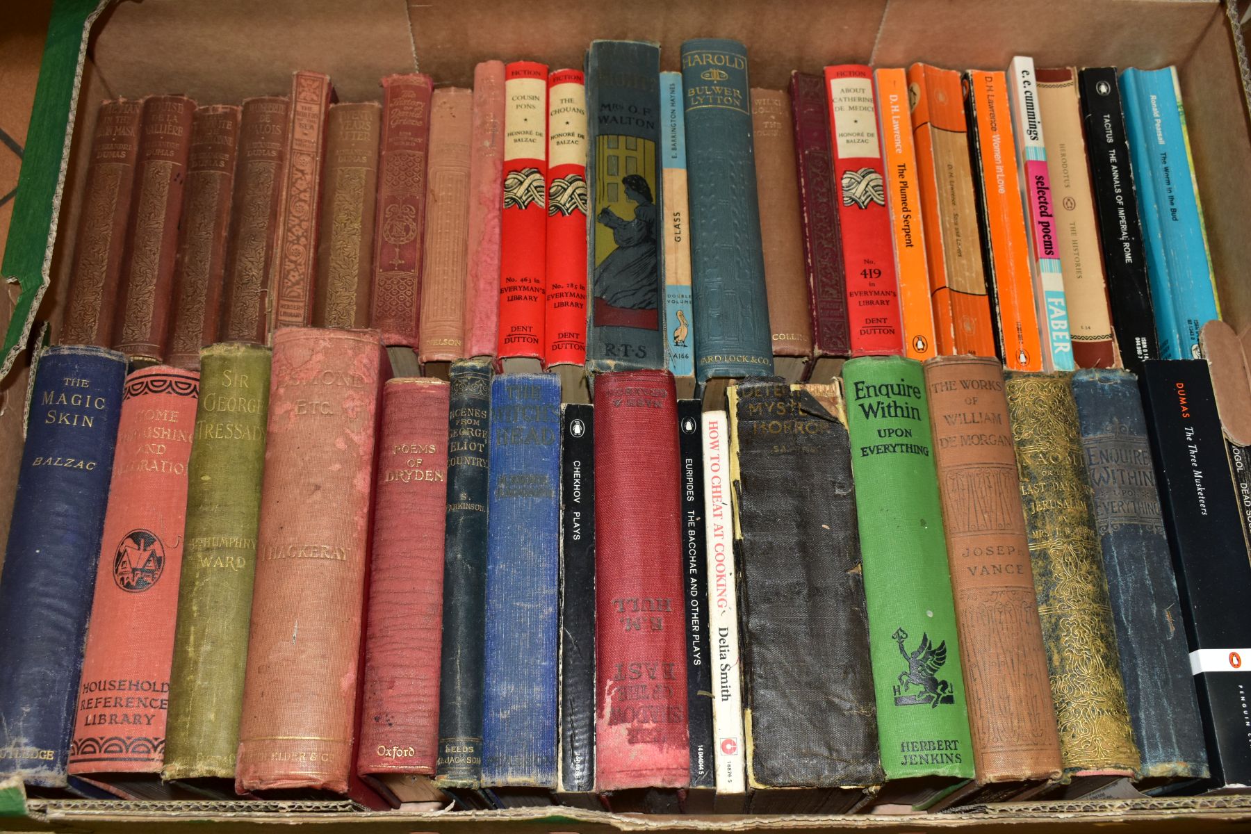 BOOKS, six boxes containing approximately one hundred and forty titles including ten volumes of - Image 2 of 8