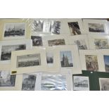 PRINTS, a collection of twenty mounted antique prints comprising ten Arthur Rackham prints from '