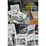 MAGAZINE ISSUES, five boxes containing issues of Thoroughbred & Classic Cars, Club Lotus, AC Action,