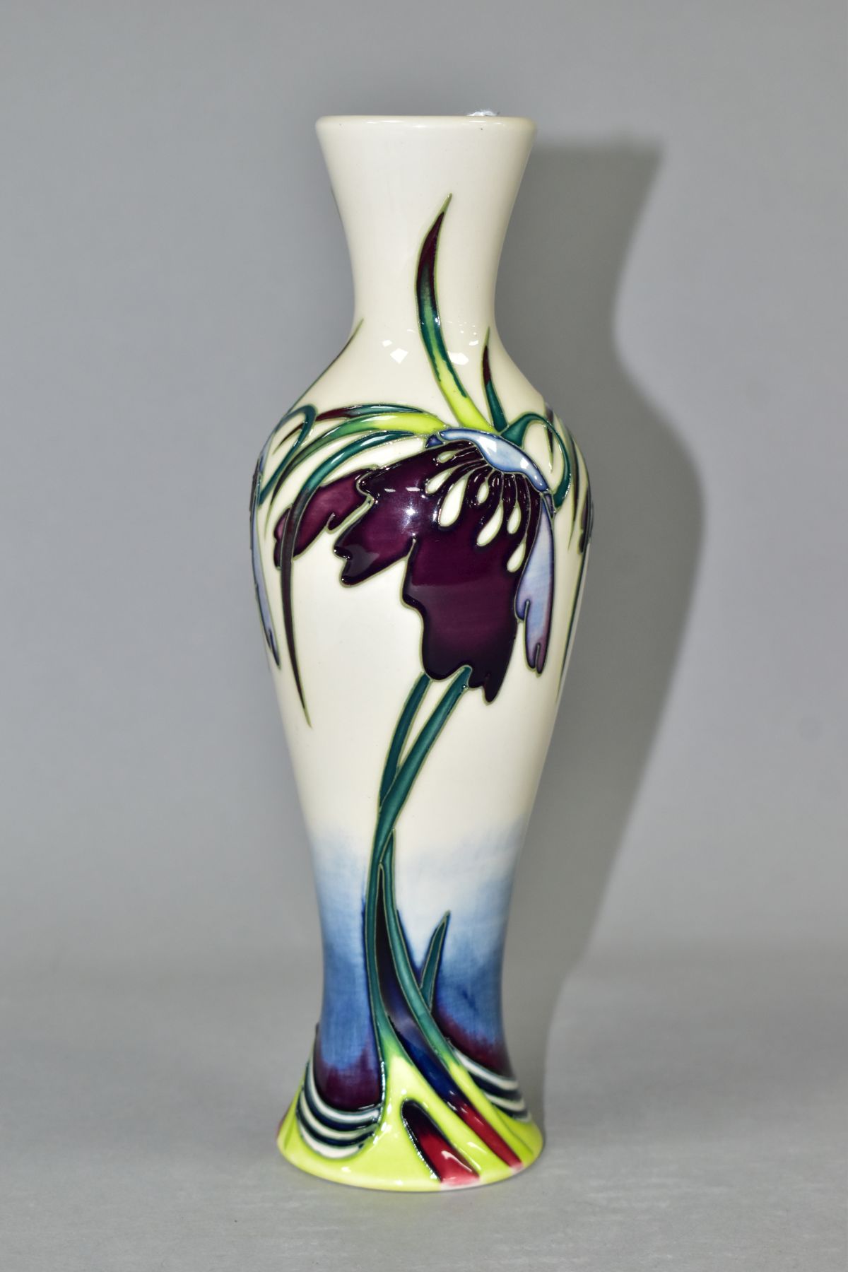 A MOORCROFT POTTERY VASE, Persephone pattern designed by Nicola Slaney, Collectors Club 2007,