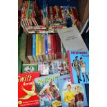 BOOKS, approximately sixty-two titles in two boxes, mostly children's stories, Famous Five, The Wind