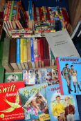 BOOKS, approximately sixty-two titles in two boxes, mostly children's stories, Famous Five, The Wind