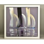 DUNCAN MACGREGOR DMAC (BRITISH 1961) 'STILL WATERS' a signed limited edition print of yachts 13/195,