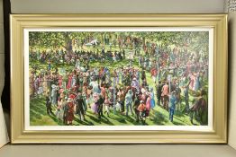 SHERREE VALENTINE DAINES (BRITISH 1959), ' THE WINNERS ENCLOSURE ASCOT' a signed limited edition