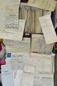 INDENTURES, a collection of approximately seventy-eight legal documents dating from 1690 - 1883