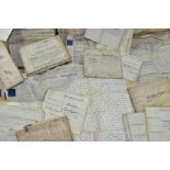 INDENTURES, a collection of approximately sixty-three legal documents dating from 1723 - 1879 and