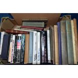 BOOKS, a box containing twenty-nine book titles, subjects include art (Rembrandt, Charles Meryon,