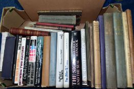 BOOKS, a box containing twenty-nine book titles, subjects include art (Rembrandt, Charles Meryon,