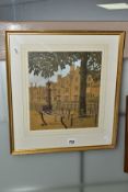 JOHN LIMBREY (BRITISH 20TH CENTURY), a Cotswold village scene, possibly Chipping Camden, signed