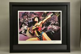 ALEX ROSS FOR DC COMICS (AMERICAN CONTEMPORARY) 'WONDER WOMAN: DEFENDER OF TRUTH', a signed