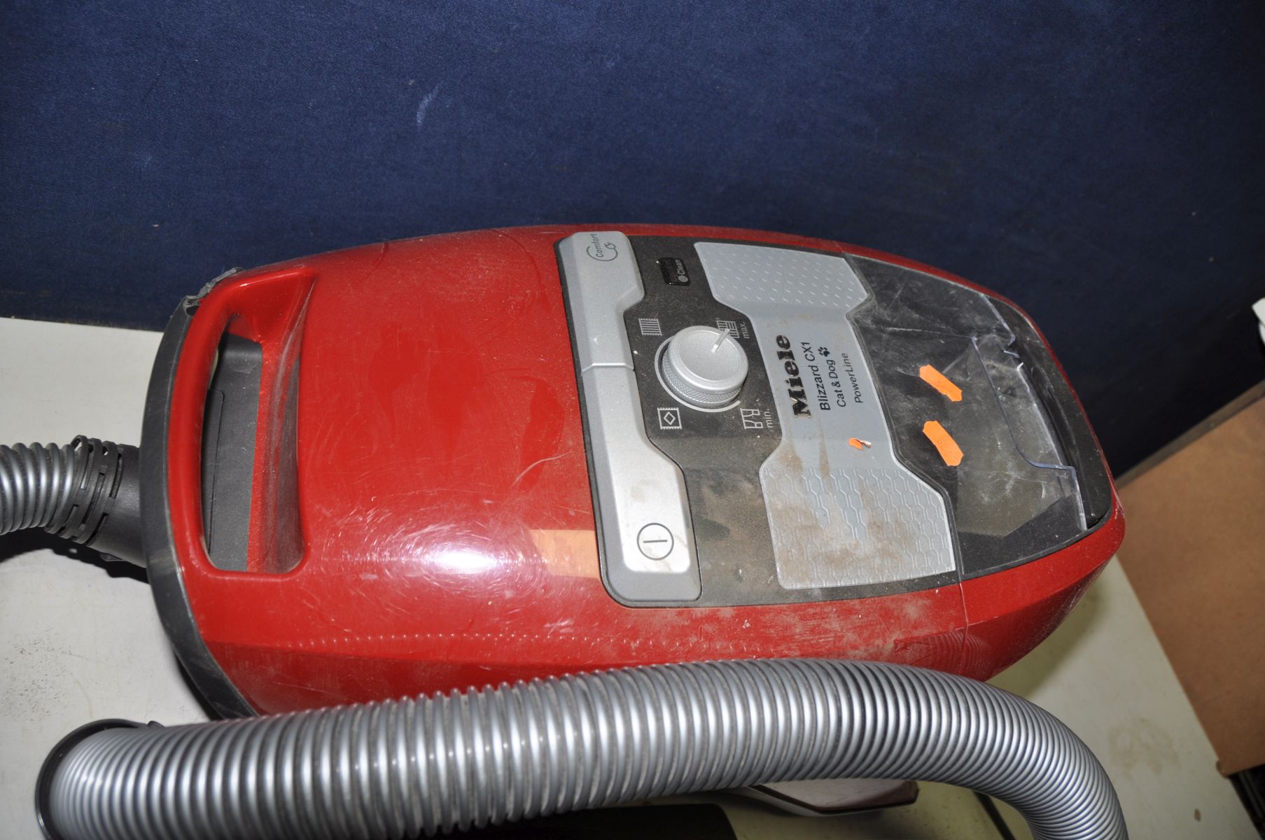 A MIELE BLIZZARD CX1 CAT AND DOG VACUUM CLEANER with two heads (PAT pass and working but needs - Image 2 of 4