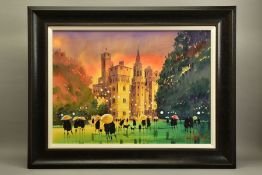 PETER J RODGERS (BRITISH CONTEMPORARY) ,CASTLE GREEN, CARDIFF', a depiction of the castle at