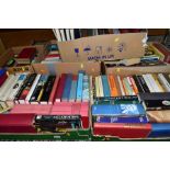 SIX BOXES OF BOOKS, approximately one hundred and fifty books, titles to include classic