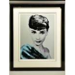 NUALA MULLIGAN (BRITISH CONTEMPORARY) 'BEAUTY QUEEN', limited edition silkscreen print of Audrey