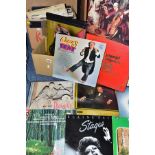 TWO BOXES CONTAINING FORTY EIGHT LPs AND 78s of mostly classical music, other artists include Johnny