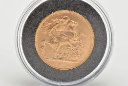 A FULL GOLD SOVEREIGN COIN BOMBAY MINT (I) 1918 SUPERB CONDITION As struck