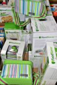 THREE BOXES OF FOODSAVER AND LOCK AND LOCK FOOD STORAGE, to include two FoodSaver vaccuum sealers, a