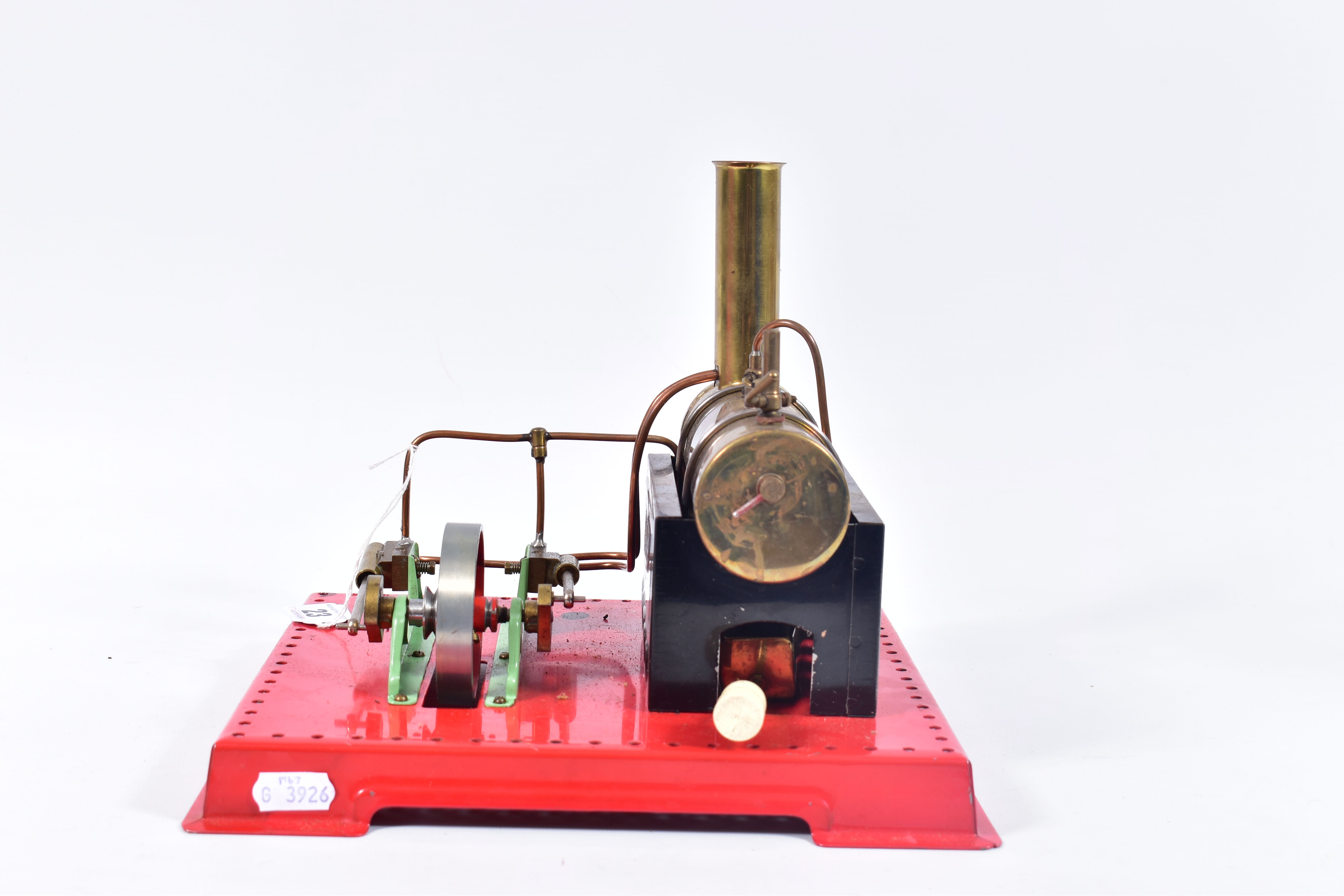 A BOXED MAMOD LIVE STEAM ENGINE, No.S.E.3, not tested, in used condition but appears largely - Bild 3 aus 6