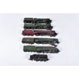 A QUANTITY OF UNBOXED HORNBY DUBLO LOCOMOTIVES, all are in playworn condition with paint loss and
