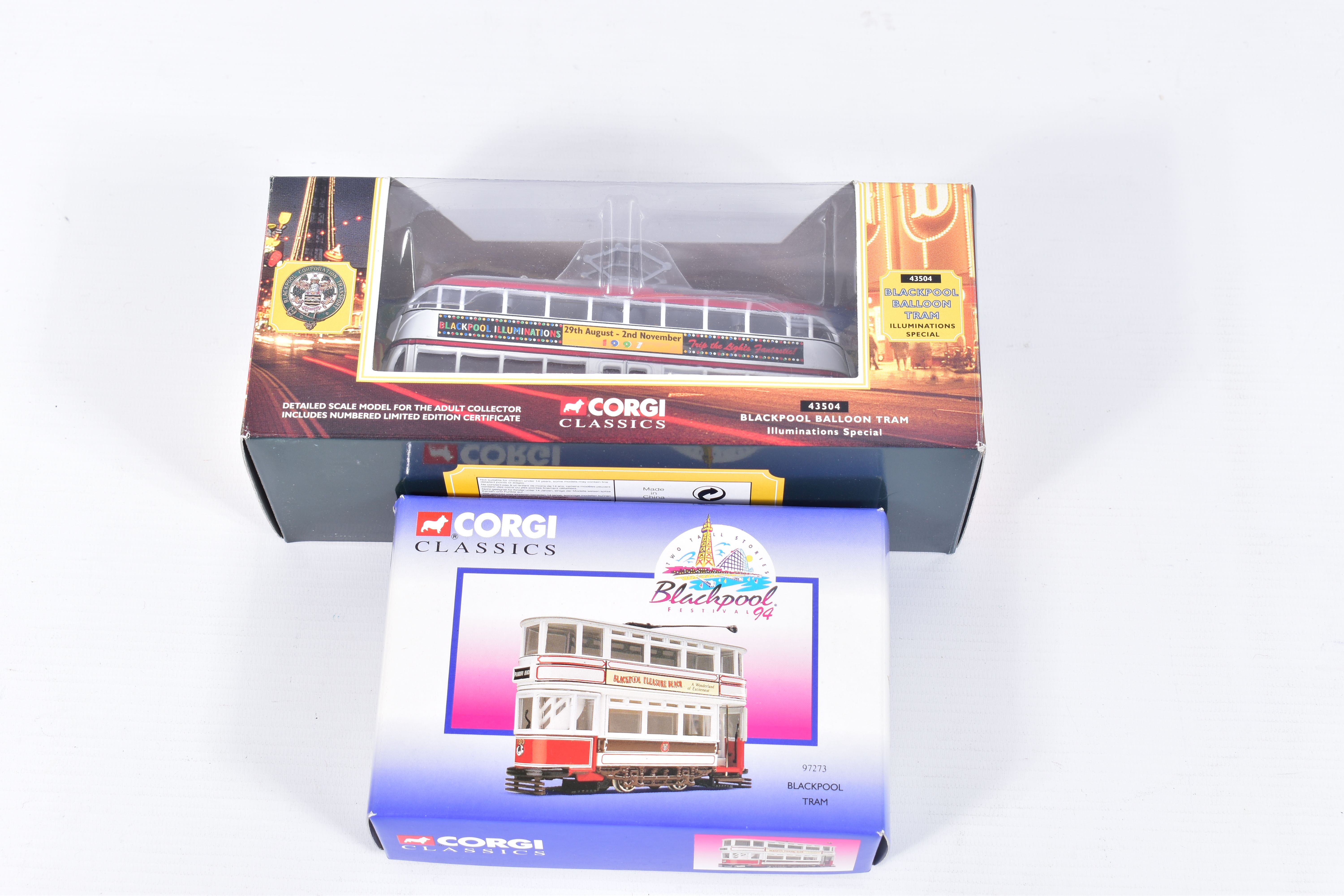 A COLLECTION OF BOXED CORGI CLASSICS TRAMCAR MODELS, all complete with limited edition - Bild 6 aus 6