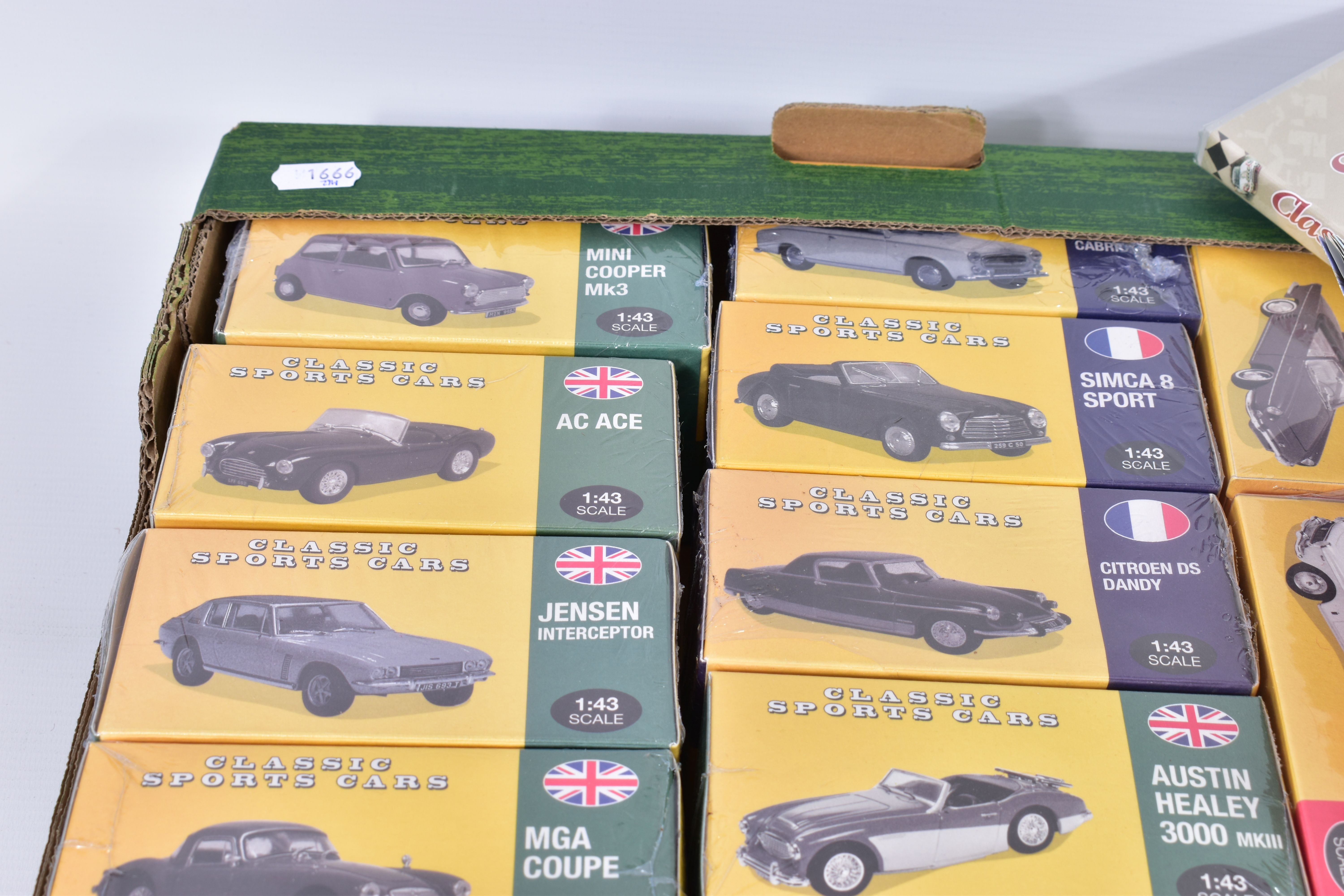A QUANTITY OF BOXED ATLAS EDITIONS CLASSIC SPORTS CARS COLLECTION MODELS, 1:43 scale, many boxes - Image 2 of 9