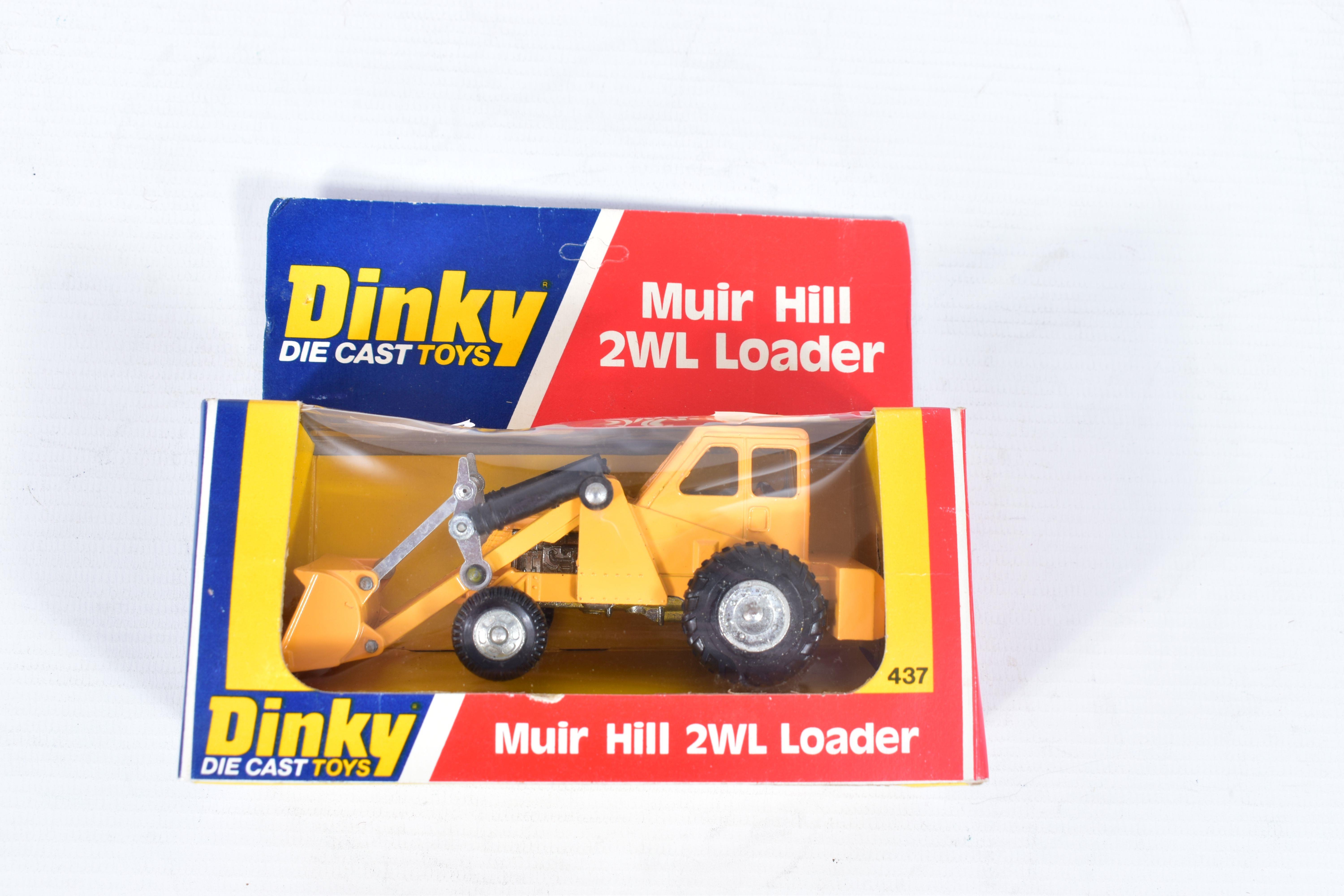 SIX BOXED MAINLY LATE ISSUE DINKY TOYS VEHICLES, Conveyancer Fork Lift Truck, No.404, Johnson 2 - Image 6 of 7