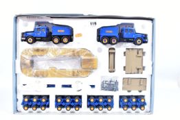 A BOXED CORGI CLASSICS SCAMMELL CONTRACTOR (X2) WITH NICOLAS BOGIE TRAILERS & CASTING LOAD -