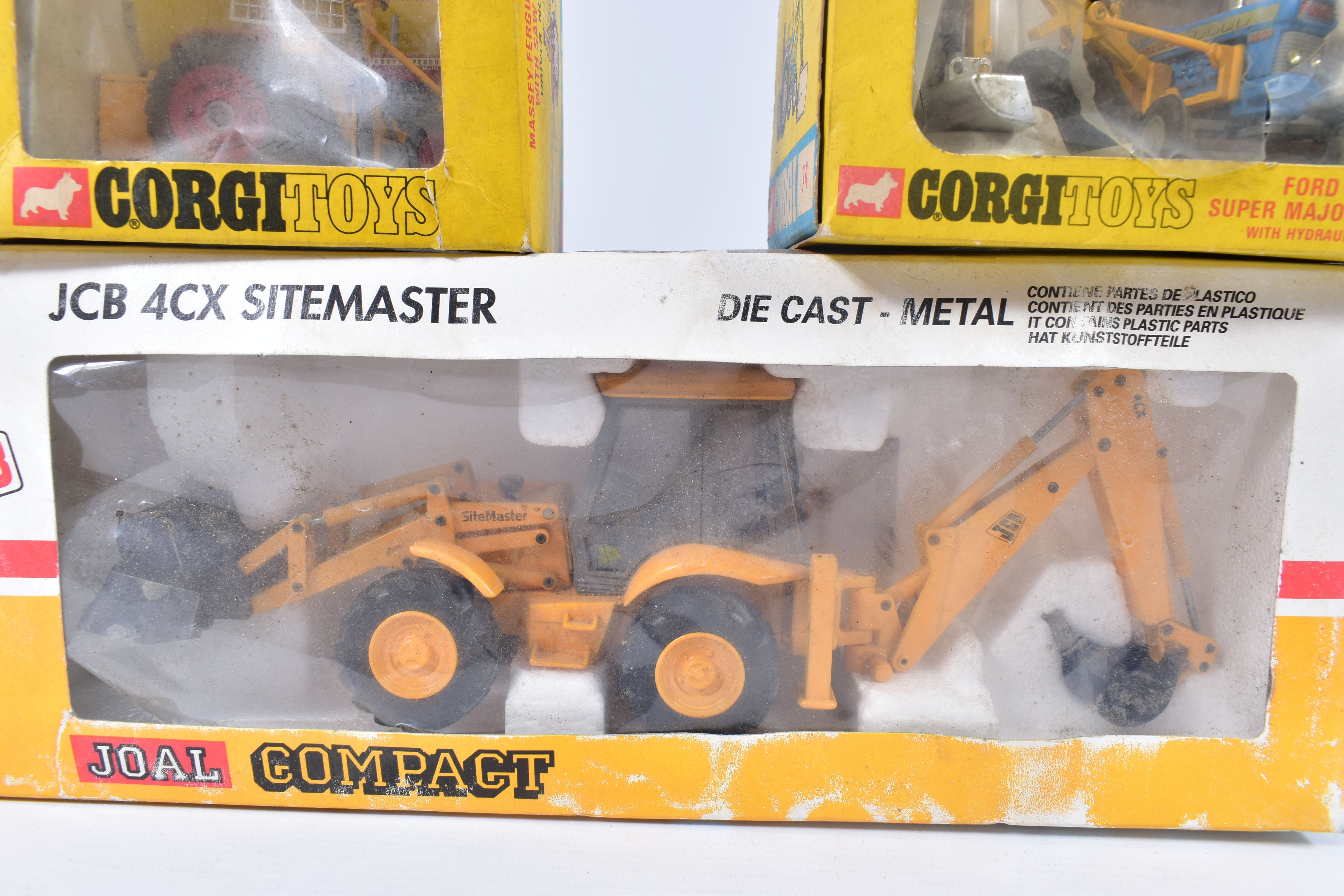 TWO BOXED CORGI TOYS TRACTOR MODELS, Massey-Ferguson 165 with Saw attachment, No.73 and Ford 5000 - Image 4 of 10