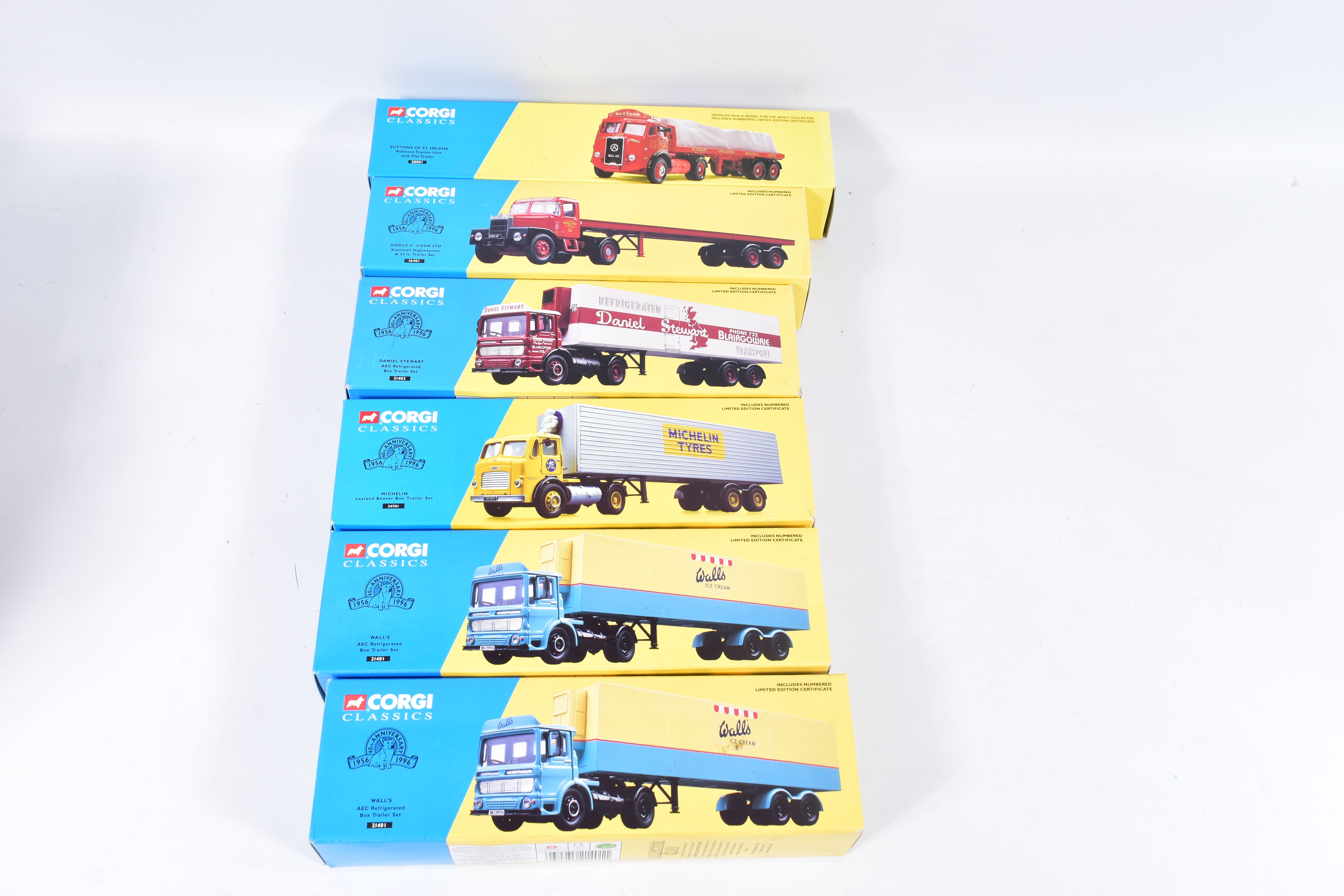 A QUANTITY OF BOXED CORGI CLASSICS ARTICULATED LORRIES/TRUCKS, to include Leyland Beaver with Box - Bild 7 aus 8