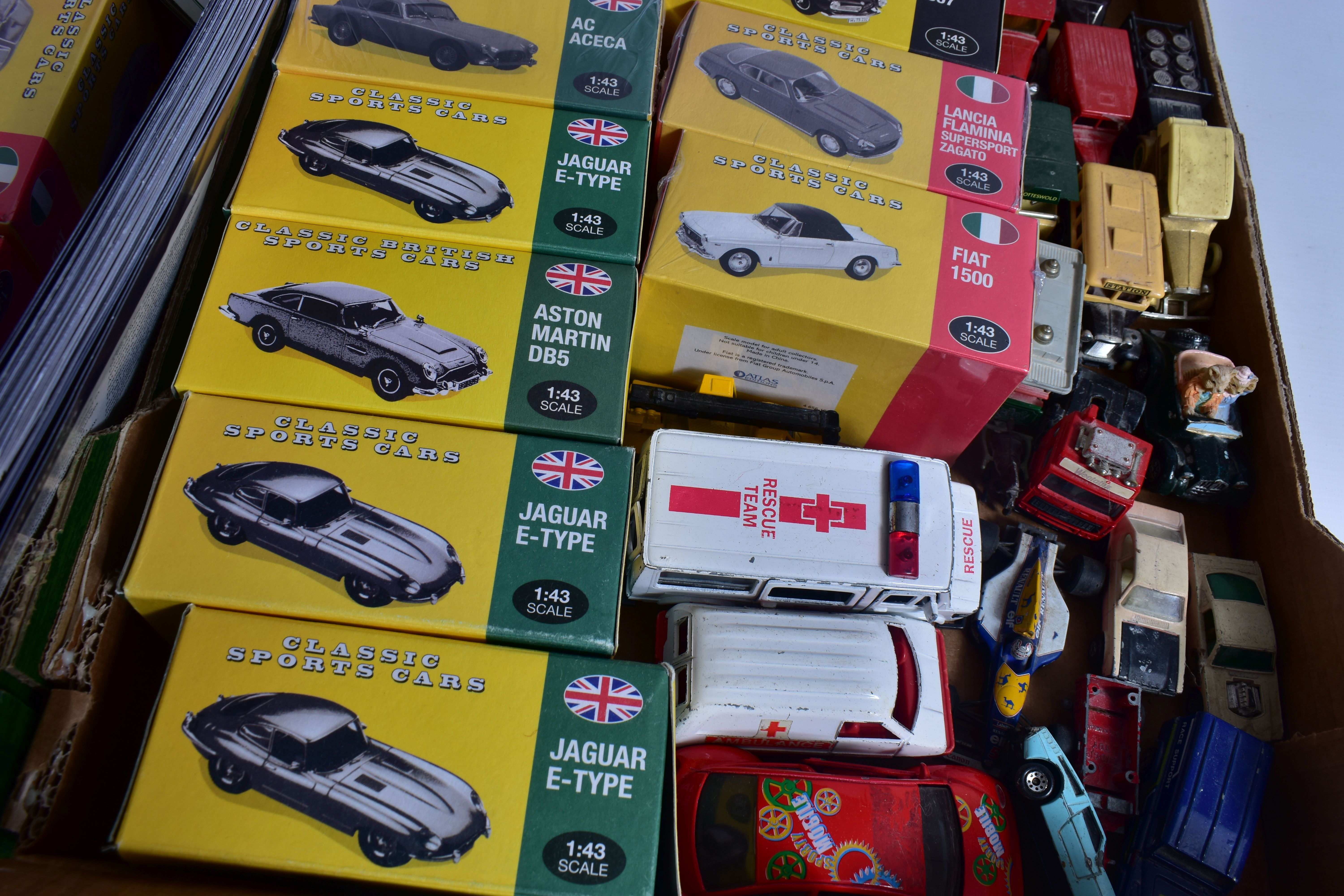 A QUANTITY OF BOXED ATLAS EDITIONS CLASSIC SPORTS CARS COLLECTION MODELS, 1:43 scale, many boxes - Image 8 of 9